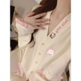 thumbnail image 2 of Ins Style Cute Hello Kitty Pajamas Women's Spring and Autumn New Sweet Japanese Style Long Sleeve Trousers Student Outer Wear Home Clothes, 2 of 5