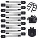 thumbnail image 2 of 25 clips para cables ajustables, bridas adhesivas para cables, organizador de cables, clips adhesivos para cables de escritorio, 2 of 5