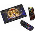 thumbnail image 5 of PlayVital ZealProtect Soft Protective Case for Nintendo Switch, Flexible Cover Protector for Switch with Screen Protector & Thumb Grip Caps & ABXY Direction Button Caps - Tiger&nbsp;Tarot, 5 of 9