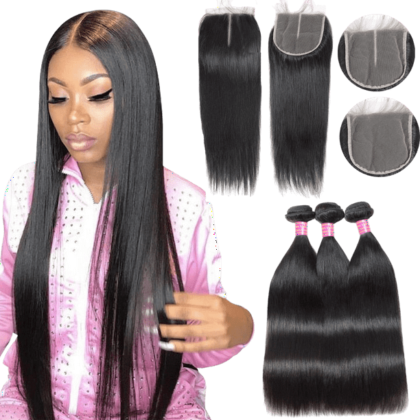 Brazilian hair cheap and closure