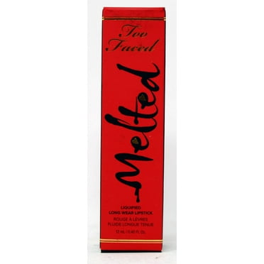 Too Faced Melted Liquified Long Wear Lipstick Melted Strawberry 0.40 Ounces