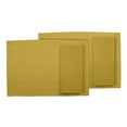 thumbnail image 3 of S4Sassy Yellow Diamond Geometric Printed Dining Room Reversible Tablemats With Napkins set, 3 of 3