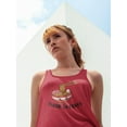 thumbnail image 2 of Think Noodles Ramen Bowl Racerback Tank Women -Smartprints Designs, Female x-Large, 2 of 4