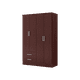thumbnail image 1 of Madera Caoba - Grande - Closet Minimalista 3 Puertas 2 Cajon Alameda Moderno, 1 of 2