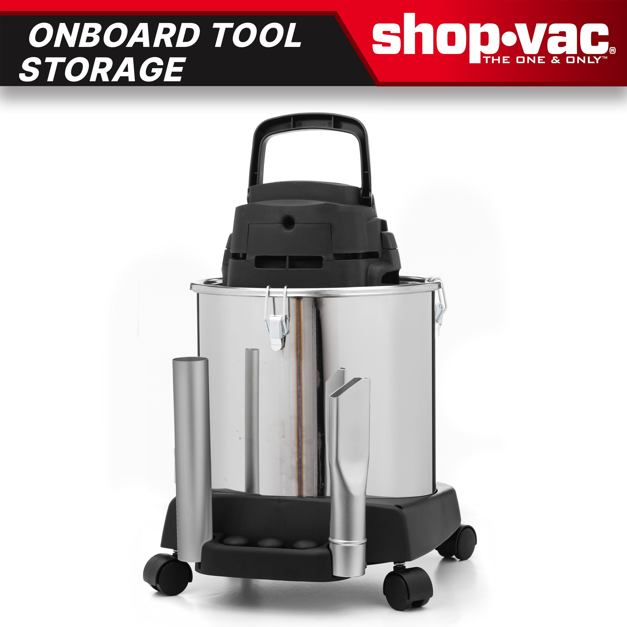 Shop-Vac 5 Gallon 2.0PHP Stainless Steel Ash Vac w/ Dolly