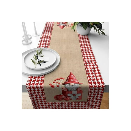 

Mixed Christmas Special Gift Box Dwarf Patterned Runner 40x140 cm