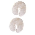 thumbnail image 3 of 2 Pcs Housses de Coussin pour Table de Massage en Polaire, Lit, Chaise, Appui-Tête, Berceau, 3 of 6