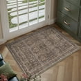 thumbnail image 7 of BERTHMEER 2'x3' Small Area Rugs for Kitchen Bedroom Entryway Dorm Entrance Bathroom Vintage Non Slip Washable Traditional Oriental Rugs,Red Brown, 7 of 7