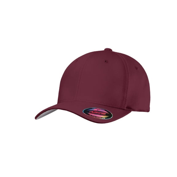Top Headwear Flexible Cotton Twill Cap - Maroon - Large/X-Large