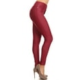 thumbnail image 2 of Jvini Women's High Waist Color Jeggings Pull On Stretch Skinny Pants Inseam 29" Sizes S-3XL, 2 of 6
