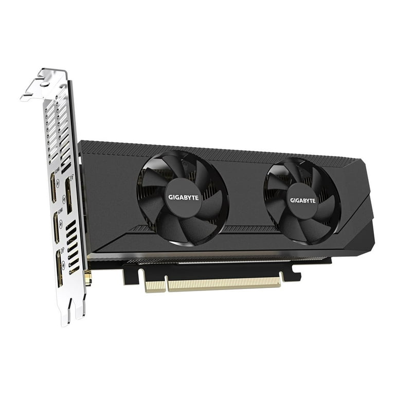 GIGABYTE GeForce RTX 3050 OC 6G Gaming GPU, Low Profile, 2x
