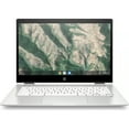 thumbnail image 1 of HP 14" Touchscreen Laptop, Intel Celeron N4000, 4GB RAM, 32GB HDD, Chrome OS, Ceramic White, x360 14B-CA0013, 1 of 3