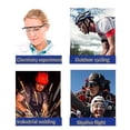 thumbnail image 5 of Anti-fog Full Face Shield Glasses Unisex Eye Shield Facial Safety Protective, 5 of 5