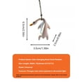 thumbnail image 3 of WMQPNNS New Trending Cute Hanging Car Accessory – Funny Swing for Rearview Color Changing Car Charm Funny Car Interior Todays Deals Clearance Sale, 3 of 9