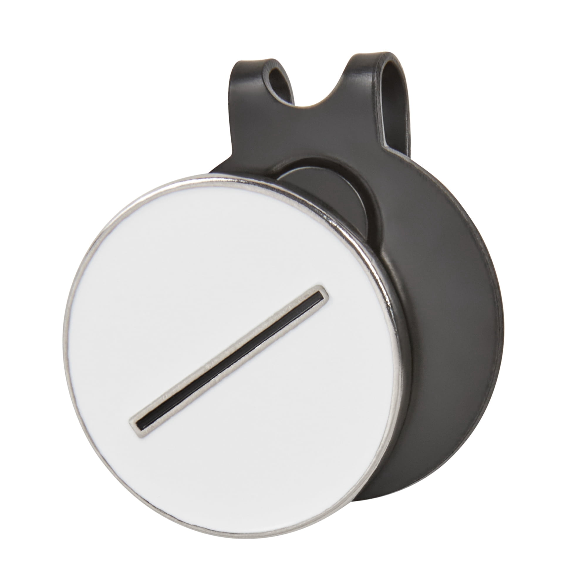Athletic Works Golf Ball Markers Hat Clip, 2 Piece, Black