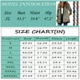 thumbnail image 3 of kytmyeq Women's Fall And Winter Fashion Casual Printed Long Sleeve Mid-Length Cardigan Jacket, 3 of 5