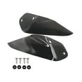 thumbnail image 1 of Ruiboury All-Weather Windscreen Plate Side Panel For Versatile Durable Windshield Panel Deflects Relever smoky black 1Set, 1 of 6