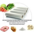 thumbnail image 2 of 16ft Replacement Vacuum Sealer Bags Roll Save Space Food Sealer Keep Fresh Vacuum Bag, Preserves Tast & Nutrients, 5 Sizes, 2 of 6