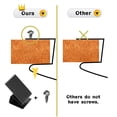 thumbnail image 4 of Hurricane Clips de Fenêtre, 16 Pcs Clips Réutilisables en Acier Inoxydable pour Contreplaqué de 1/2 Pouce d'Épaisseur avec Matériel pour Garde-Fenêtre, 4 of 7