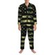 thumbnail image 3 of Balery American Flag Camo Pijama para Hombre de Dos Piezas con Manga Larga, Conjunto de Dormir y Descanso Suave con Bolsillos-XX-Large, 3 of 7