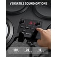 thumbnail image 4 of Donner Electronic Drum Set, 220+ Sounds, USB MIDI, 2 Switch Pedal, Portable Electric Drum Set for Beginner with Quiet Mesh Drum Pads with Sticks, Travel Bag, 4 of 6