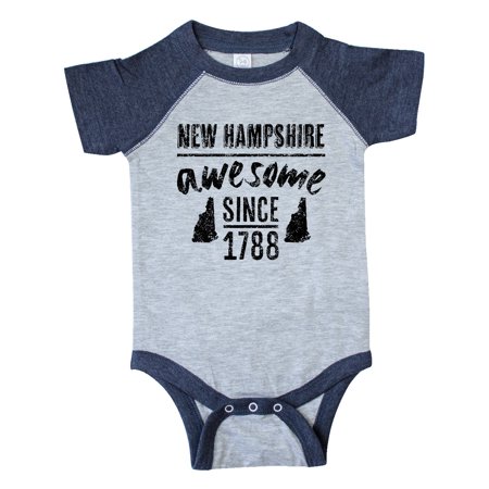 

Inktastic New Hampshire Awesome Since 1788 Gift Baby Boy or Baby Girl Bodysuit