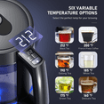 Electric Kettle, Variable Temperature Tea Kettle 1.7L, 1500W Fast Boil
