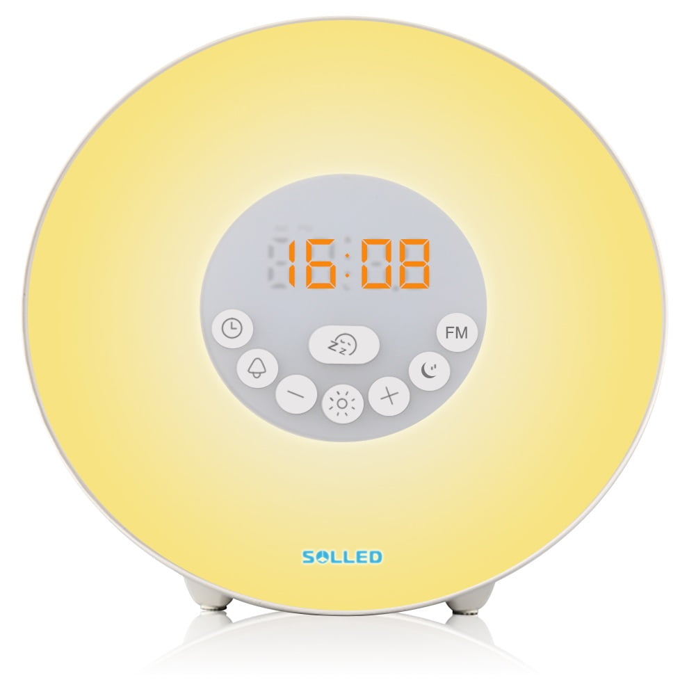 Wake Up Light Alarm Clock - Sunrise Simulation Alarm Clock With 5