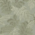 thumbnail image 4 of Galerie Wallcoverings  Italian Style Palm Leaf Design Vinyl on Non-woven Luster Wallpaper Roll 33 feet x 21 inches - Beige, 4 of 5