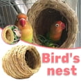 thumbnail image 1 of Casita para pájaros pequeña con ventana | Decoración de jardín para pájaros | Accesorio colorido para patio y jardín, 1 of 9