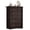 Brown, variant on Lacoo 45'' Tall 5 Drawers Wooden Dresser for Bedroom, Modern Storage Chest of Drawers, Black