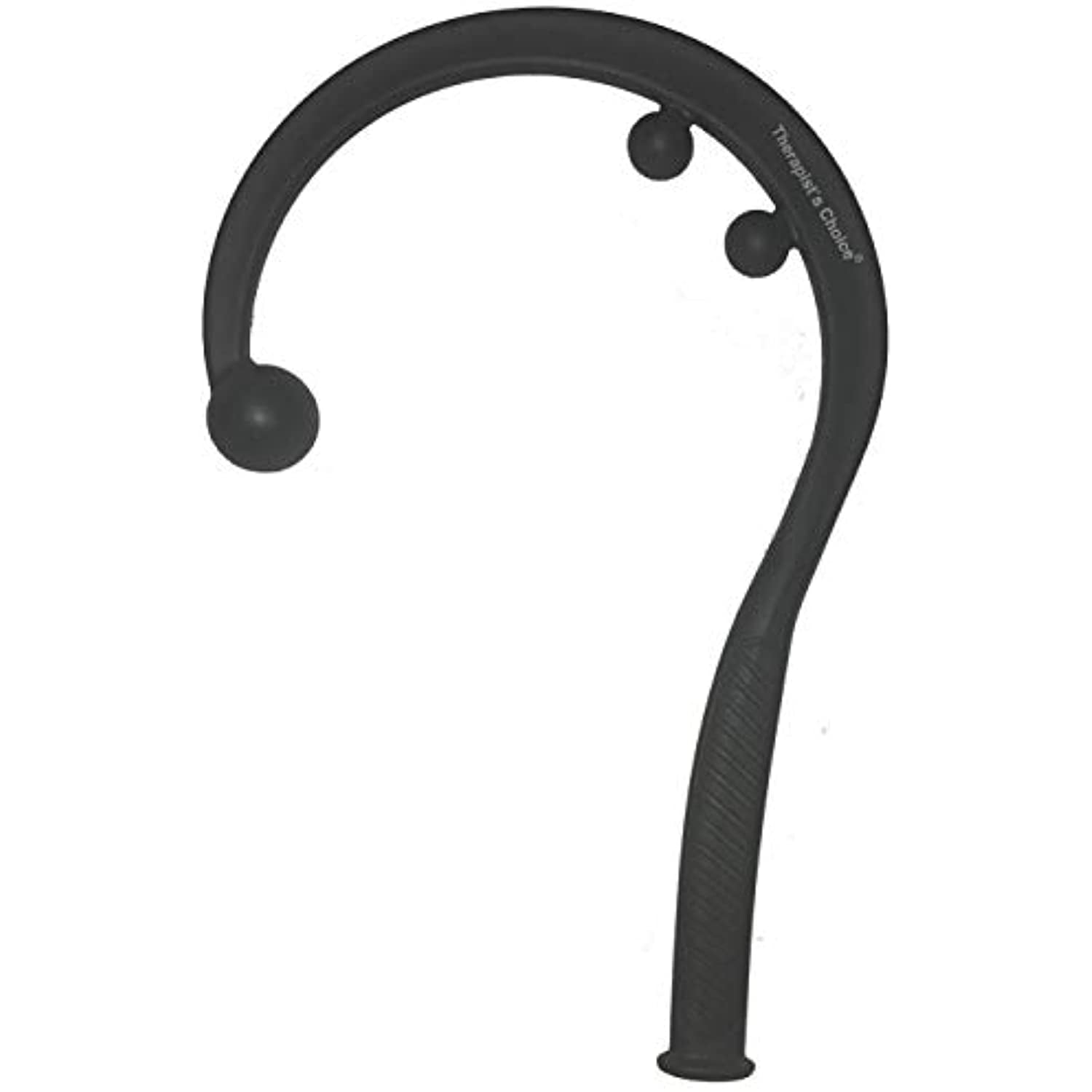 Therapist’s Choice® Pressure Point Hook Cane, Back and Neck Massager for Trigger Point Fibromyalgia Pain Relief and Self Massage, 15" Long, Perfect Size for Home, Office, Gym, Travel