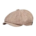 thumbnail image 4 of BLESIYA Hat Summer Cabbie Driving Hat Flat Hat for Driving Camping Accessories Khaki, 4 of 8