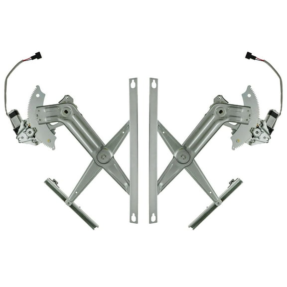 TRQ Power Window Regulators w/ Motor Left & Right Pair Set for Dodge Ram Truck WRA50580