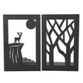 thumbnail image 2 of Metal Bookend2pcs Metal Bookend Desktop Craft Supplies Book Divider Remarkable Clarity, 2 of 8