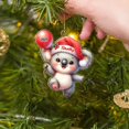 thumbnail image 5 of Koala Shaped Christmas Ornament 2025, Personalized Koalas Hanging Xmas Tree Ornament Gift for Animal Lover Children Kids Birthday, Customized Name Koala Lover Keepsake Xmas Ornaments for Son Daughter, 5 of 5