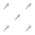 thumbnail image 2 of Decodeary Vis de Fixation de Selle de Vélo en Alliage Portables Détachables Anti-Rouille Écrous Pièces de Vélo d'Activité Extérieure Argent M5x40 5Ensemble, 2 of 6