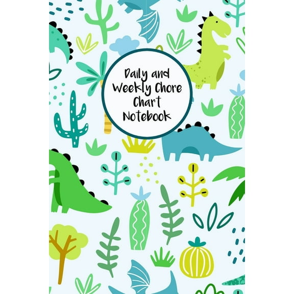 Daily and Weekly Chore Chart Notebook: Responsibility Tracker for Children With Coloring Section (Paperback)