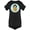 Black, variant on Kokeshi Doll With Acorns Bodysuit Infant -Image by Shutterstock,  24 Months