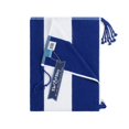 thumbnail image 4 of Arkwright Tie & Dry Beach Towel (Case of 12), 30x70 in, Dazzling Blue, 4 of 5