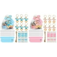 thumbnail image 5 of 6/20Pcs Baby Feet Pendant Keychain Set Party Supplies Includes Drawstring Bag Label For Baby Showers Wedding, 5 of 8