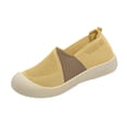 thumbnail image 2 of Orthopedic Shoes for Women, Women Wide Width Breathable Walking Comfortable Slip on Sneakers,Lightweight Sneaker Nurse Shoes Arch Support Sneakers Yellow 7.5, 2 of 7