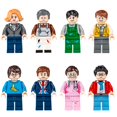 thumbnail image 1 of (8pcs A set) Juguetes De Bloques De Construcción Figuras Militares Ensamblados nano Minifiguras Modelo Gao Jinjia unisex, 1 of 2