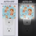 thumbnail image 2 of Cupid LED Square Night Lights - Bright, Energy-Efficient Luminaires for Tranquil Nights - Set of 2, 200 Characters, 2 of 6