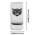 thumbnail image 2 of Stainless Steel Year of the Tiger Zodiac Classic Slim Money Clip Credit Card Holder, 2 of 2