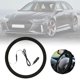 thumbnail image 1 of Cubierta universal para volante de automóvil con calefacción para la mayoría de los automóviles, camiones y SUV Cómoda protección suave, ajuste estánd Negro Macarena Cubierta para el volante, 1 of 8