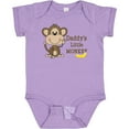 thumbnail image 3 of Inktastic Daddy's Little Monkey Boys or Girls Baby Bodysuit, 3 of 5
