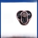 thumbnail image 2 of Bronce metal marca Pa Pa oficina descompresión giratoria tres anillos empuje marca artesanía hilo transparente, 2 of 5