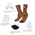 thumbnail image 3 of Honeii Christmas Gingerbread Cookies Print Children's Colorful Socks,Unisex Kids and Toddlers' Cushioned Sock,Kids Athletic Crew Socks,for Everyday Wear and Sports, 3 of 5