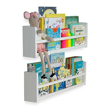 Brightmaison Polynez Floating Shelves for Wall & Book Storage for